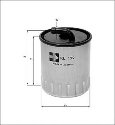 MAGNETI MARELLI 154084338640 -  Топливный фильтр